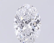 1.40ct Oval Lab Grown Diamond (Colour D, Clarity VVS2, IGI Certified)